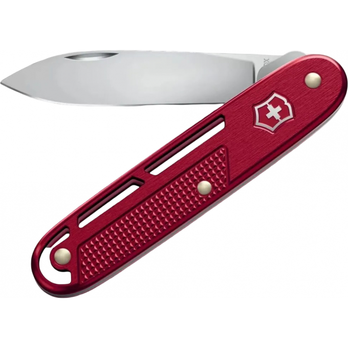 Нож перочинный VICTORINOX ONEFOLD ALOX () 93мм красный 0.8006.20