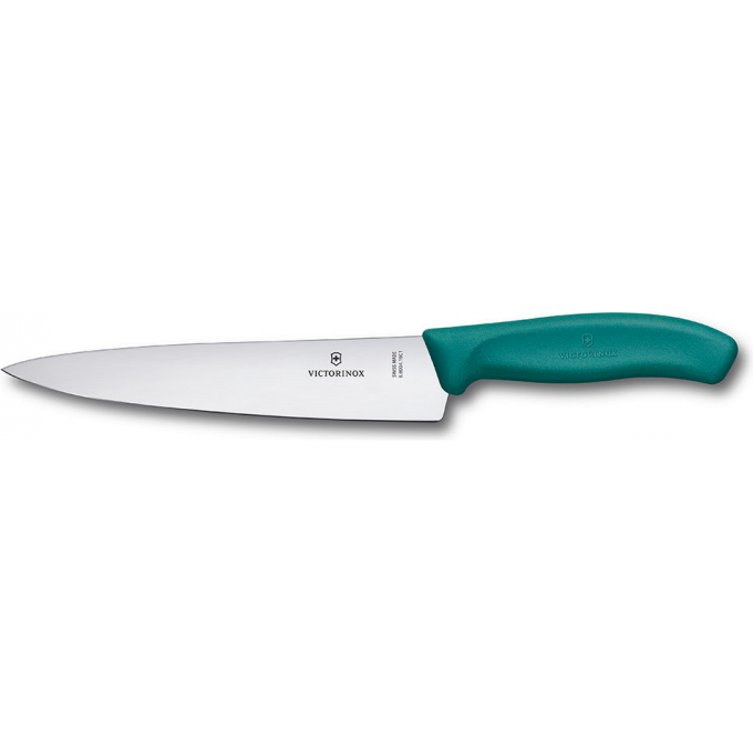Нож разделочный VICTORINOX SWISS CLASSIC зелёная рукоять 6.8004.19C1B